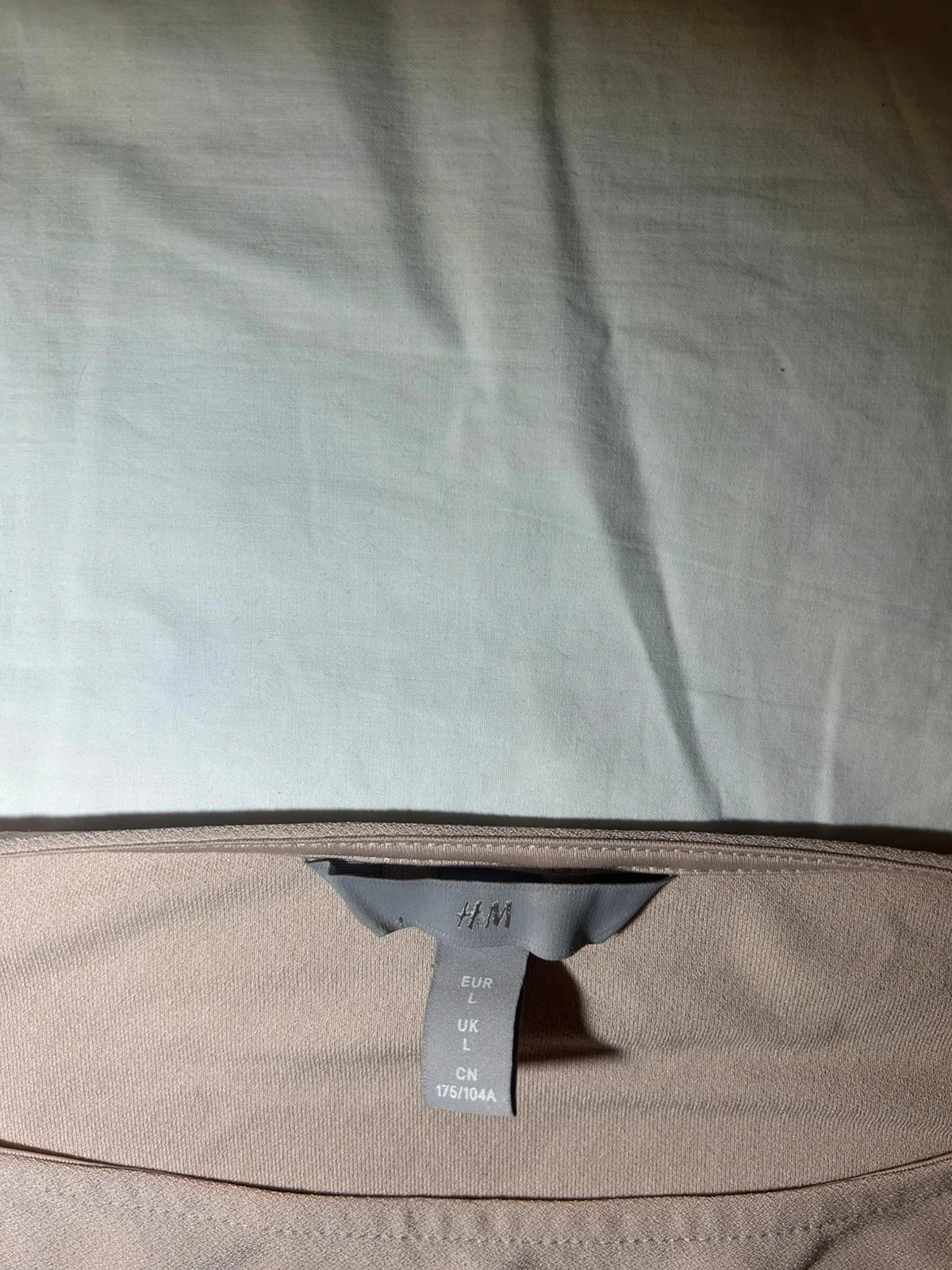 Blusa beige vintage de manga corta de segunda mano de h&m – photo 6